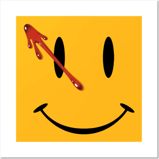 Watchmen smiley Posters and Art